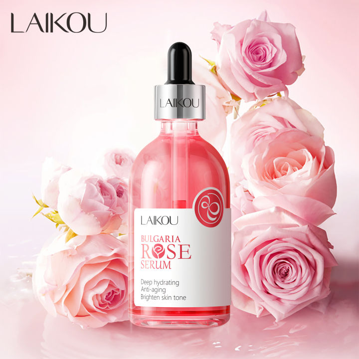 LAIKOU Sakura/Hyaluronic Acid/Vitamin C/Rose/Niacinamide Face Serum ...