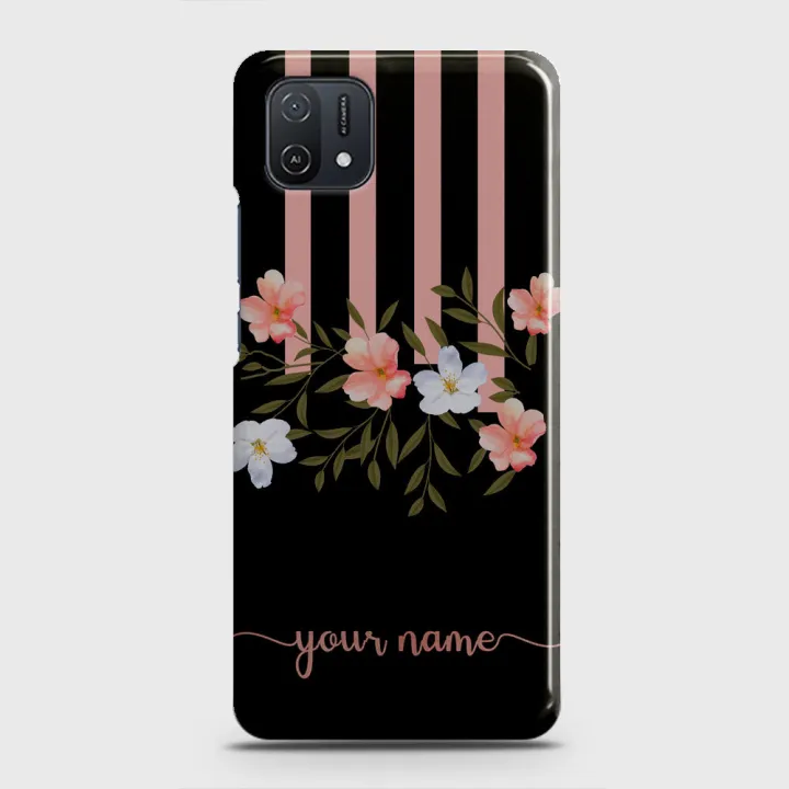 Oppo_%20A16e%20Cover%20-%20Floral%20Series%20-%20Matte%20Finish%20-%20Snap%20On%20Hard%20Case%20with%20LifeTime%20Colors%20Guarantee%20-%20Image%202