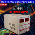 Titan TN 305D 220V DC Power Supply Precision Lab Variable 30V 5A Adjustable Regulator Power Supply by Electrica (Black , Wight ). 