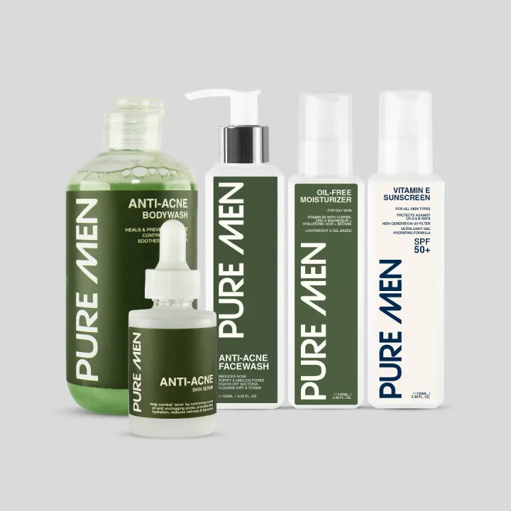 Pure Men Anti-Acne Complete Kit | Daraz.pk