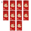 Red Pocket Envelopes Lightweight Chinese Lai See Cash Lucky Pockets Red Envelopes. 