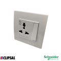 clipsal/Schneider multi socket 2024 Schneider international socket c-vivace multi socket. 