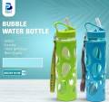Water Bottle Bubble with Straw & Ice Cube 600ml Pack of 01 Pcs. 