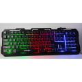 LIMEIDE K20 Metal Panel-Luminous Gaming Keyboard wired keyboard RGB Type Keyboard Gaming for gaming pc computer gaming laptop keyboard. 