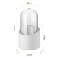 360° Degree Rotating Makeup Brush Holder with Dustproof Lid | Cosmetic Brush Case | Countertop Brushes Holder | / jewellery organizer box / makeup organizer. 