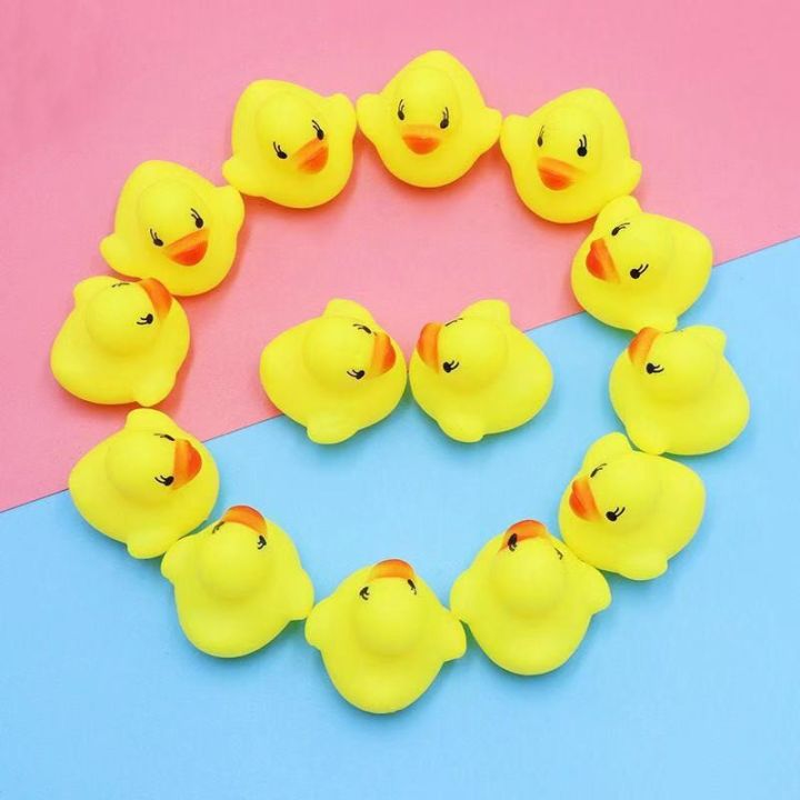 MiniMe%206pcs%20Baby%20Bath%20Toy%20Cute%20Little%20Yellow%20Duck%20with%20Squeeze%20Sound%20Soft%20Rubber%20Float%20Ducks%20Play%20Bath%20Game%20Fun%20Gifts%20for%20Children%20-%20Image%203