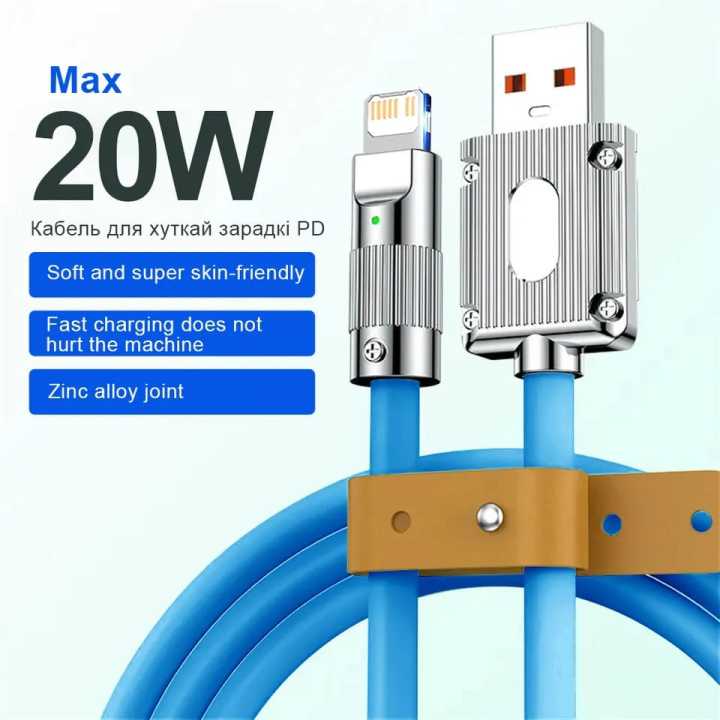 120W%206A%20Liquid%20Silicone%20(Metal)%20Super%20Fast%20Charge%20USB%20Cable%20%20With%20LED%20Light%20(Different%20Colours)%20IOS,%20Type-C%20&%20Micro%20USB%20%201M%20-%20Image%204