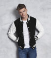 black & White Baseball jacket for men. 