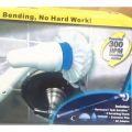 Electric Cleaning Brush Spin Scrubberm 360 Cordless Kitchen Bathroom Scrubber with 3 Replaceable Cleaning Shower Brush Heads. 