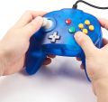 Classic N64 Controller,MODESLAB Wired N64 64-bit Remote Gamepad Joystick for N64 Console Video Games System(Transparent Blue). 
