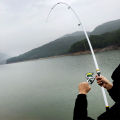 MeterMall Portable Telescopic Fishing Rod 2.1m -3.6m Long-distance Carbon Fiber Fishing Pole Fishing Accessories. 