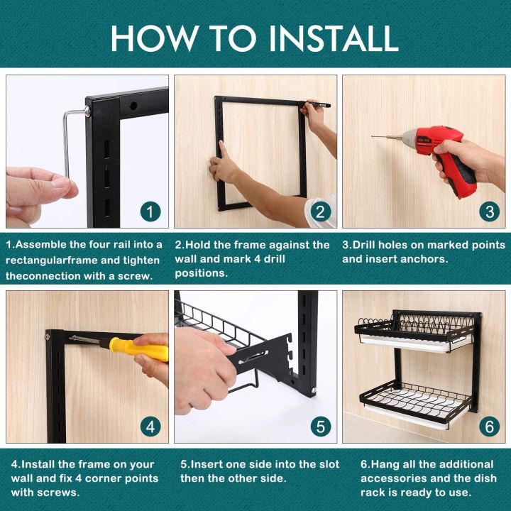Dish%20Drying%20Rack%20with%20Drainer,%20Cutlery%20Organizer%20and%20Cutting%20Board%20Holder,%20Wall%20Mounted%20Dish%20Drainer,%20Adjustable%20Layer%20Space,%20Stainless%20Steel%20-%20Image%207