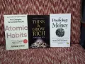 PACK OF 8 ENGLI8SH NOVLES (ATOMIC HABITS,THINK AND GROW RICH,THE PSYCHOLOGY OF MONEY,THE ART OF READING MIND,THE ART OF BEING ALONE,ATTITUDE IS EVERYTHINGS,ALCHEMIST,RICH DAD POOR DAD) BEST ENGLISH READING NOVELS.. 