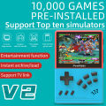 3.5 inch Pocket Video Handheld Game Console 10+ Simulators 10000+ Retro Games Music MP3 MP4 Player Support TV Out POWKIDDY V2. 