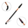 Double Eyelash Brush Eyebrow Brush, Spoolie Brush and Angled Brow Brush Eyelash Brush for Eye Makeup. 