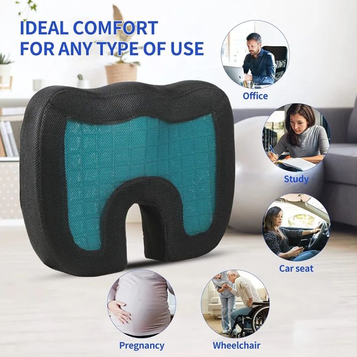 High%20Quality%20Memory%20foam%20Cooling%20Gel%20Coccyx%20Seat%20Cushion%20Orthopedic/%20Breathable%20Memory%20Foam%20-%20Image%205