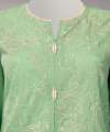 Junaid Jamshed - Green Lawn Embroidered  Women Unstitched 2 Piece Shirt Dupatta JDS-S-26-1366 MIRAAN-4. 