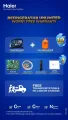 Haier Refrigerator | Model HRF-186 EBD / EBS | E-Star Series | 6.5 Cubic Feet (Deepest Freeze +Direct Cool+ 1 Hour Icing Technology + Metal Door+LVS Technology) Golden/Silver Color/Refrigerator/ 10 Years Brand Warranty. 