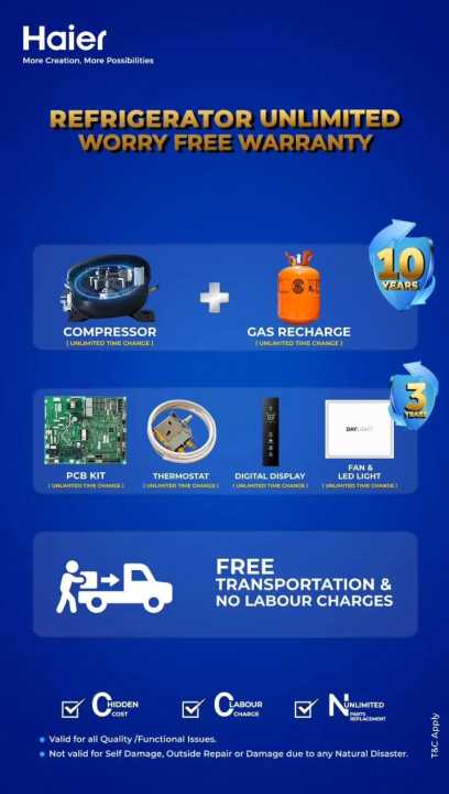 Haier%20Refrigerator%20HRF-438%20EPR/EPB%20-%20E%20STAR%20series%20Glass%20Door-%20408%20Liters%20Large%20Size-%20Low%20Voltage%20Operate%20(125V)-10%20Years%20Warranty%20-%20Image%203