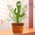 Dancing & Talking Cactus Plush Toy | Electric Singing, Talking, Recording & LED Light-Up Plush Cactus Toy For Babies & Toldders | Dancing Cactus Doll Electronic Pet for Babies & Toddlers (6-12 Months). 