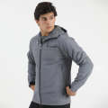 Grey Soft-Shell Jacket. 