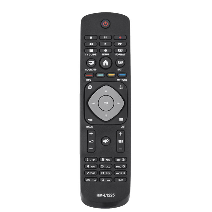 -L1225 TV Remote Control for Black 398GR8BD1NEPHH 47PFH4109/88 32PHH4009 40PFH4009 50PFH4009