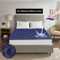 Terry Waterproof Mattress Protector – Dustproof, Hypoallergenic & Breathable Bed Cover. 