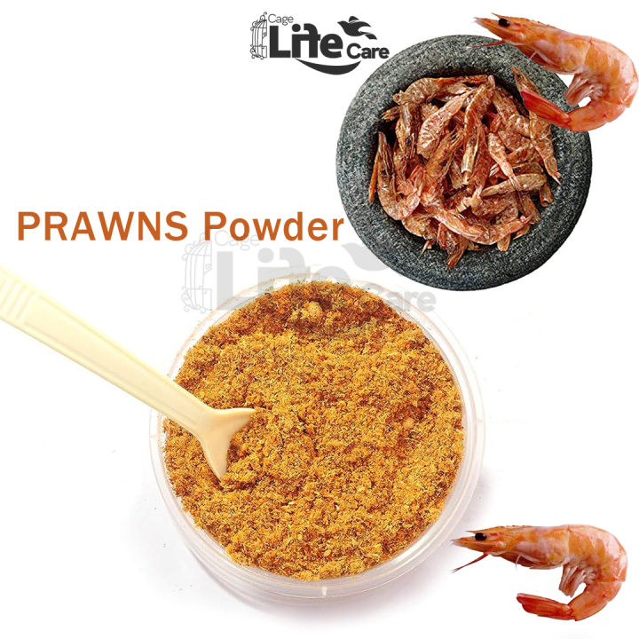 jheenga / Prawn Powder Organic 500g Pack for Java and other birds softfood high protein