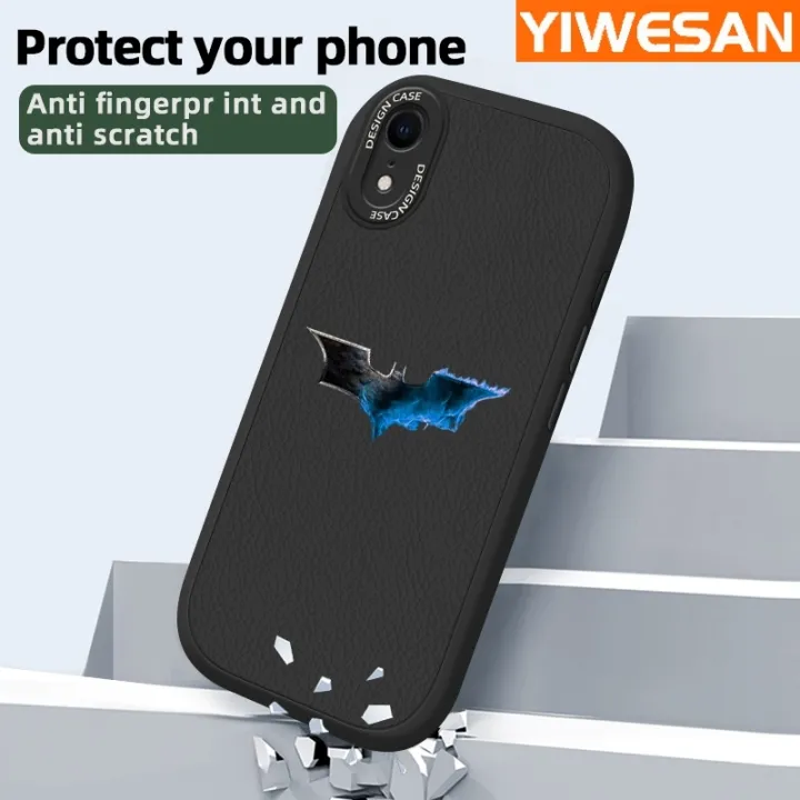 YIWESAN%20For%20iPhone%20Xr%20Case%20Fashion%20Simple%20Boy%20Thin%20Leather%20Soft%20Full%20Lens%20Back%20Cover%20Camera%20Protect%20Cases%20Shockproof%20Casing%20-%20Image%203