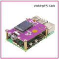 16Pin 0.5mm Pitch FPC Shielded Cable for 5, with Shielding and PCIe Differential Pair Impedance Control Easy to Use. 