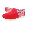 Toms Men&women Canvas Shoes Lazy Loafers Couple Shoe Stripe. 