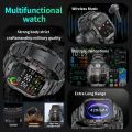 New Smart Watch 1.96 Inch Screen - 7 Days Battery Time - Bluetooth Call Voice Assistant Watch Sports Fitness Waterproof Smartwatch. 