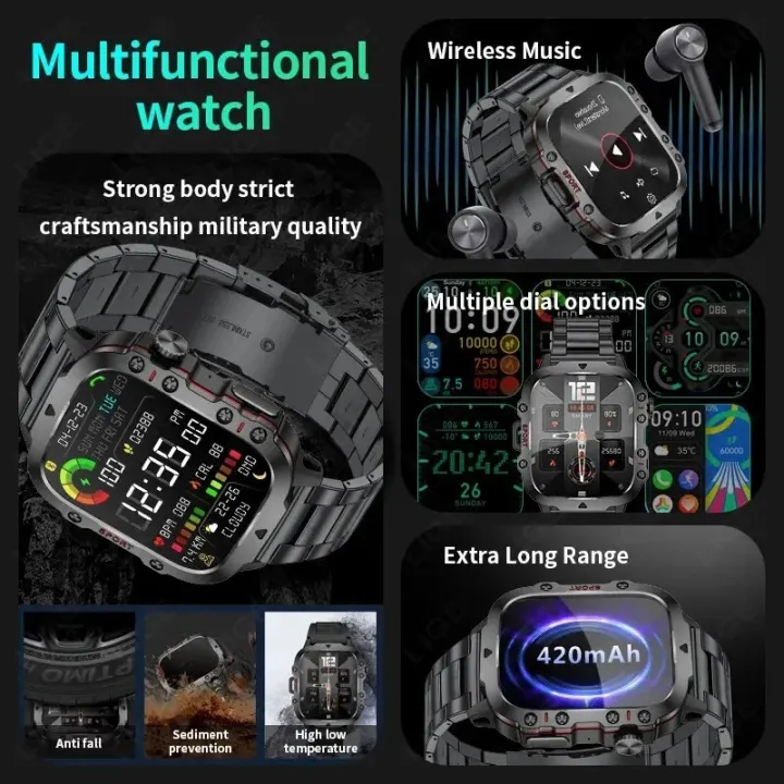 New%20Smart%20Watch%201.96%20Inch%20Screen%20-%207%20Days%20Battery%20Time%20-%20Bluetooth%20Call%20Voice%20Assistant%20Watch%20Sports%20Fitness%20Waterproof%20Smartwatch%20-%20Image%204