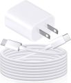 20W USB C Fast Charger for iPad Pro 12.9/11 inch, iPad Air 5th/ 4th, ipad Mini 6, iPad 10th, iPhone 15/15 Pro Max/Plus, Google Pixel 7/7 Pro/ 6/6 Pro/6a/ 5/4, With USB C to C Charging CordSB C to C Charging Cable. 