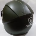 ALPHA Helmet for Bike In Black Matte And Shine. 