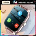 For Xiaomi Huawei Android Phone Color Screen Full Touch Custom Dial Smart Watch Women Bluetooth Call SmartWatch Men Women New. 