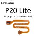 Touch ID Fingerprint Sensor Scanner Connector Flex Cable Parts For HuaWei P30 20 Pro P10 Lite Back Home Return Button Key. 