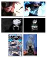 Kakashi Hatake Naruto manga photo cards (Pack of 6). 
