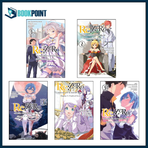 Re:ZERO -Starting Life in Another World-, Chapter 3 Vol 1 to 5 by ...