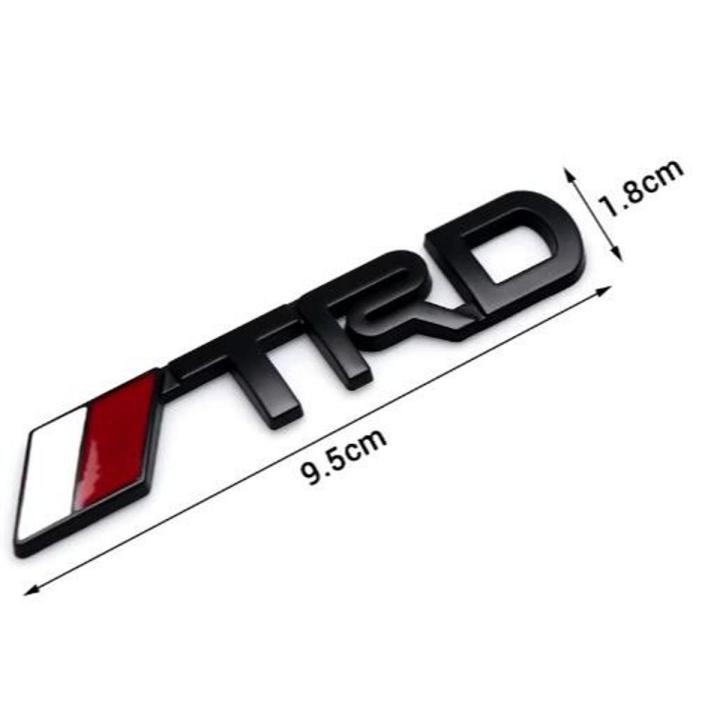 3D TRD Logo Metal Emblem Badge Decals Car Sticker