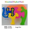Personalized Elephant Puzzle Toy Large Size, Mind Development Montessori Educational Toy For Toddlers And Kids, Eco-friendly Toy. 