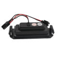 For Hyundai Veloster License Plate Light-2 * LED License Plate Lights-Black & white. 