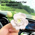 Car Aromatherapy Diffuser Refresh Drive with Gardenia Car Air Freshener Aromatherapy Essential Oil for Relaxation less Than Car Diffuser for Mood Enhancement. 