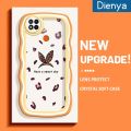 dienya For Xiaomi Redmi 9C NFC Redmi 8 9A 10C Case Cartoon Cute Rabbit Ears Colorful Lovely Cream Wave Border Soft Clear Shockproof Phone Cases Creative Transparent Silicone Cover. 