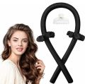 Satin Silk Heatless Curling Rod – Natural Curls Without Damage – Soft & Gentle on Hair. 