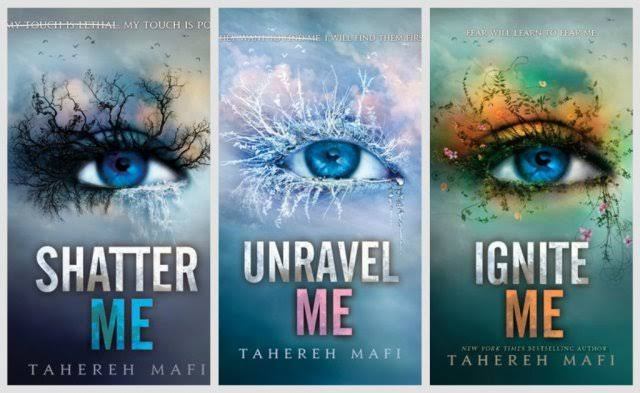 Shatter Me , Unravel Me , Ignite Me by Tahereh Mafi ( Pack of 3 Novels ...