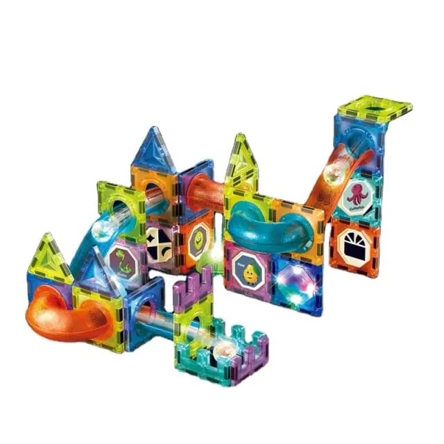 75%20PCS%20Magnetic%20Tiles%20Building%20Blocks%20Set%203D%20Magnetic%20Toys%20with%20Lights%20for%20Kids,%20Colorful%20Magnetic%20Marble%20Run%20Balls%20Educational%20Toys%20for%20Children%203%20Years%20Up,%20STEM%20Birthday%20Gifts%20-%20Image%205