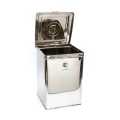 5kg, 10 kg stainless steel finishing canister container Daba Oil Box Atta Box Floor storage Box. 