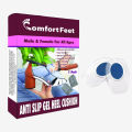 Comfort Feet Anti-Slip Heel Pads – Cushioned Inserts for Pain Relief & Secure Fit. 