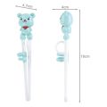 【Topnotch Store】Pair Pink/Blue Bear Learning Training Chopstick Kid Children Chinese Chopsticks Kids Learner Gifts Eating Tool. 